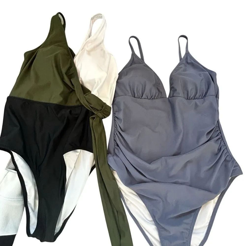 Amazon set of 2 one piece swimsuits size xlarge